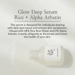 Beauty of Joseon Glow Deep Serum Rice Alpha Arbutin Ingredients: Ultimate Skin Brightening Guide