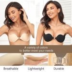Silicone Breast Skincare Invisible Strapless Bra – Breathable Comfort Redefined